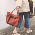 Fashion Ladies Handbags Tote Bags in PU Leather